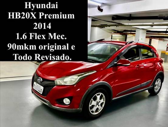 HYUNDAI HB20X 1.6 16V PREMIUM FLEX 4P MANUAL HYUNDAI HB20X 1.6 16V PREMIUM FLEX 4P MANUAL
